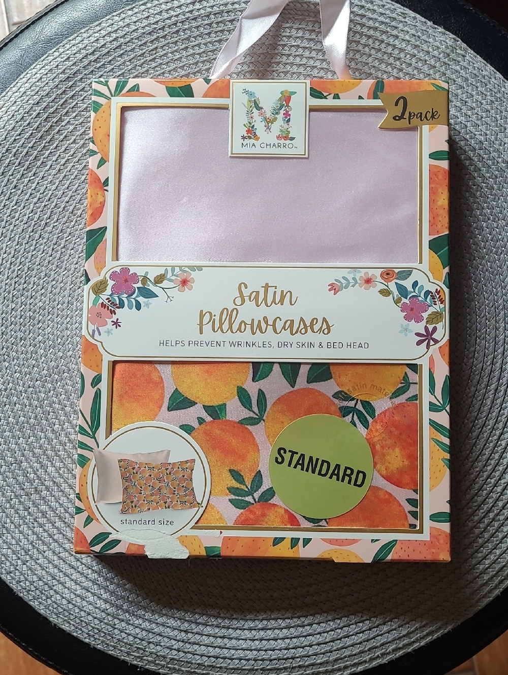 Mia Charro Satin Pillowcases
